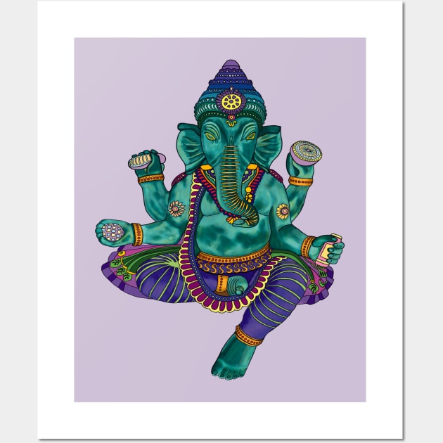 Ganesh 2 Wall Art by Soth Studio